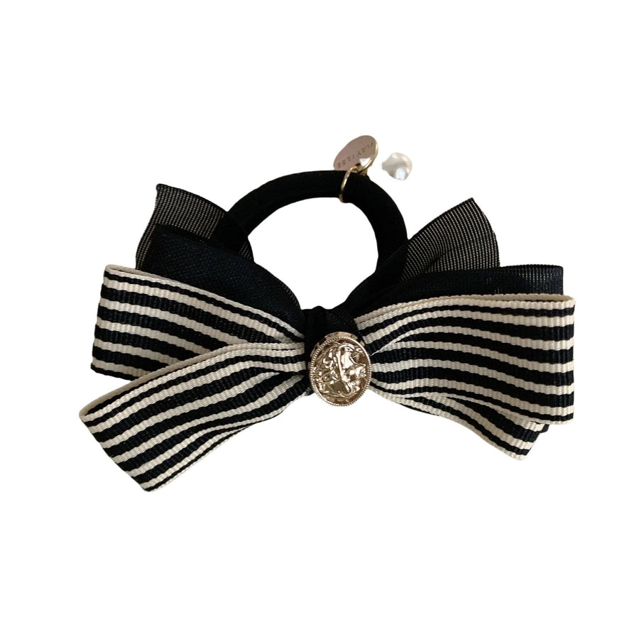 Women's Casual Simple Style Stripe Bow Knot Cloth Hair Tie