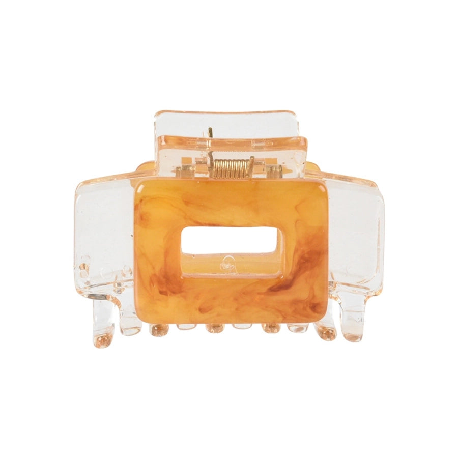 Women's Casual Simple Style Square Arylic Stoving Varnish Hair Claws