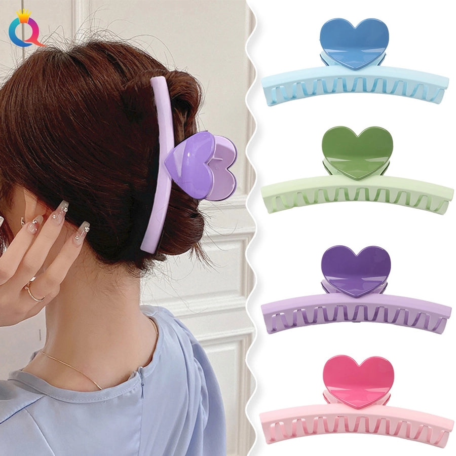 Women's Simple Style Classic Style Solid Color Acetic acid sheets Hair Claws