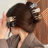 Women's Simple Style Floral Acetic acid sheets Polishing Hair Claws