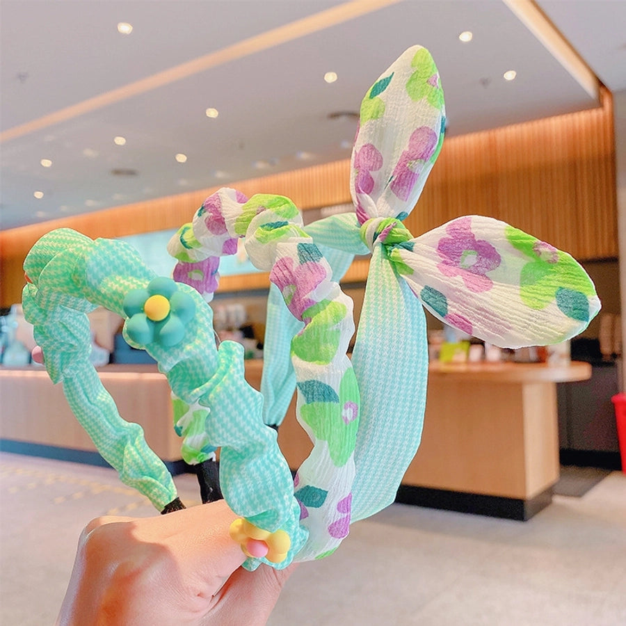 kid's cute cartoon fruit cloth hair band