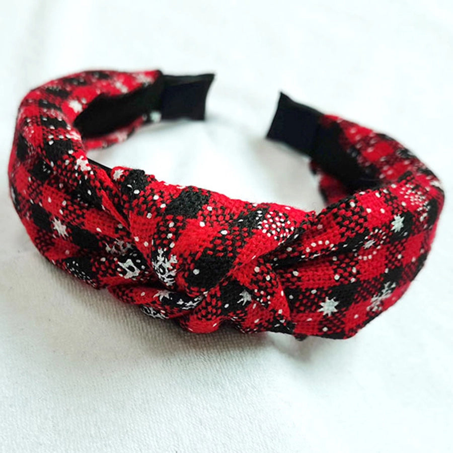 fashion snowflake cloth hair band