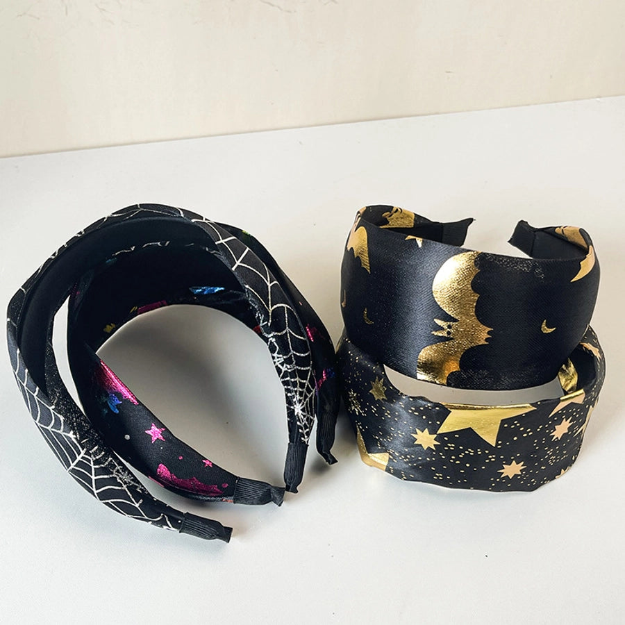 Women's Cool Style Star Spider Spider Web Cloth Hair Band