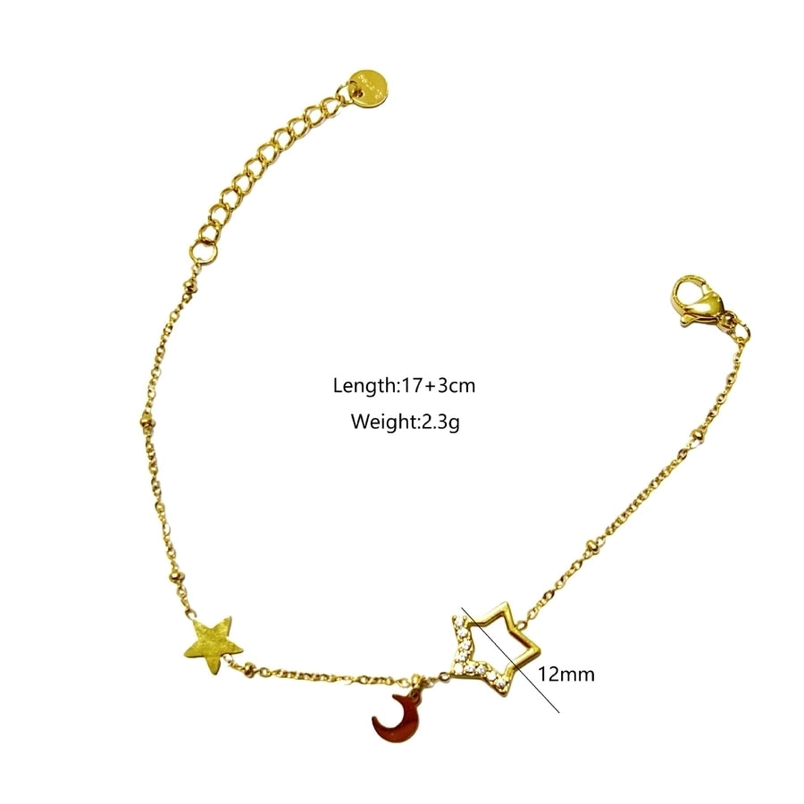 Basic Modern Style Classic Style Geometric 304 Stainless Steel Bracelets In Bulk