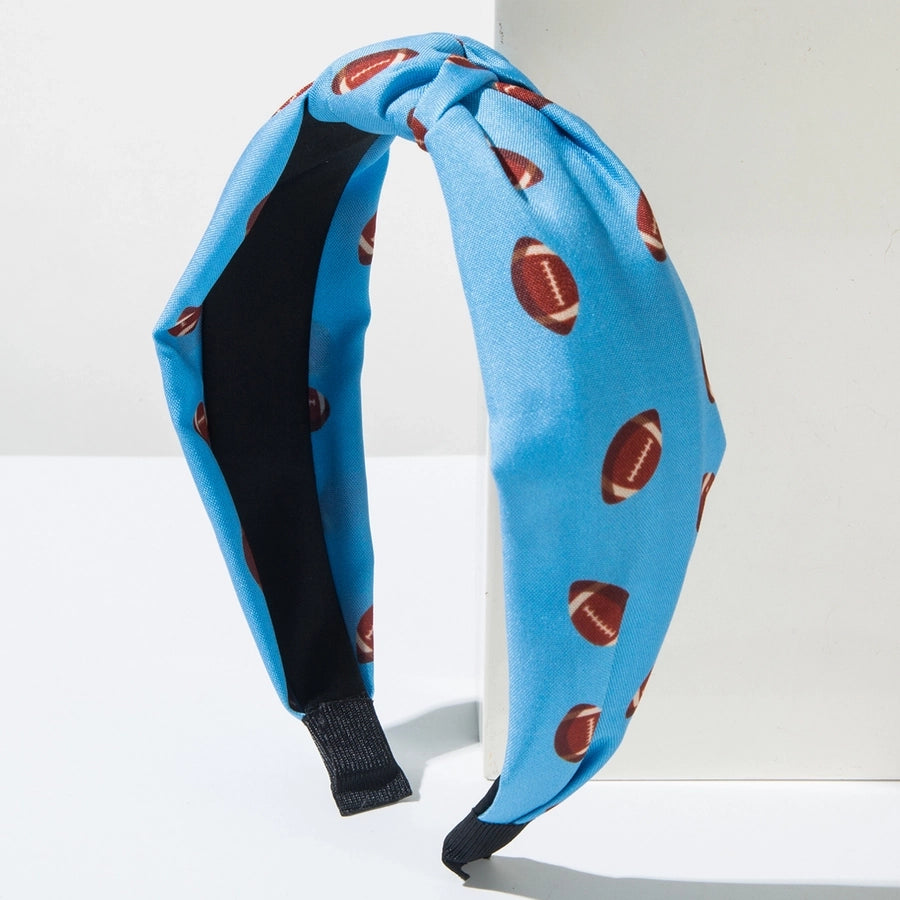 Casual Elegant Classic Style Women's Rugby Alloy Cloth Printing Fabric Hair Band