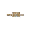 Women's Simple Style Classic Style Solid Color Alloy Inlay Rhinestones Hair Clip