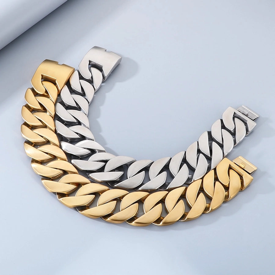 Jewelry Vintage Style Geometric 304 Stainless Steel 18K Gold Plated Necklace