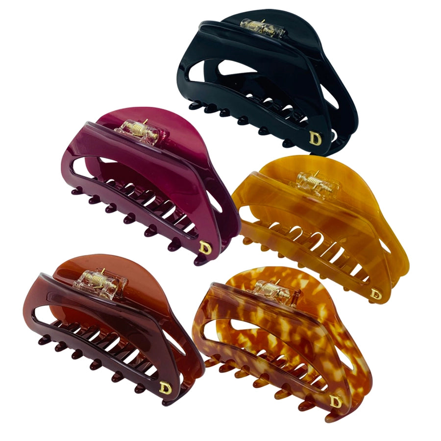 Women's Vintage Style Simple Style Roman Style Letter Acetic acid sheets Hair Claws