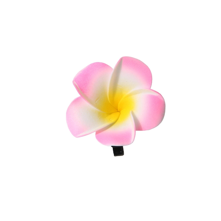 Women's Sweet Flower Plastic Metal Inlay Pearl Hair Clip