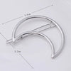 fashion geometric metal plating hair clip