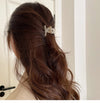 classic style solid color acetic acid sheets polishing hair claws