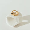 Jewelry Modern Style Artistic Solid Color 316 Stainless Steel  16K Gold Plated White Gold Plated Gold Plated Plating Rings
