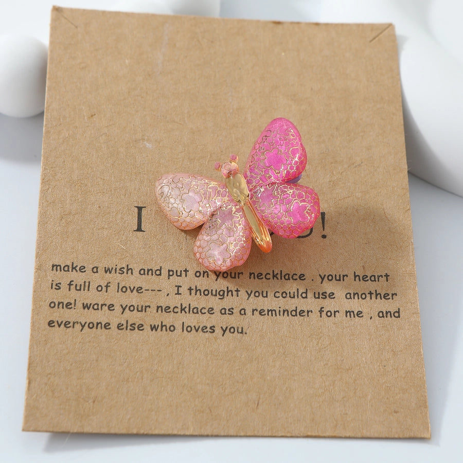 Women's Cute Bee Alloy Resin Inlay Acrylic Hair Clip