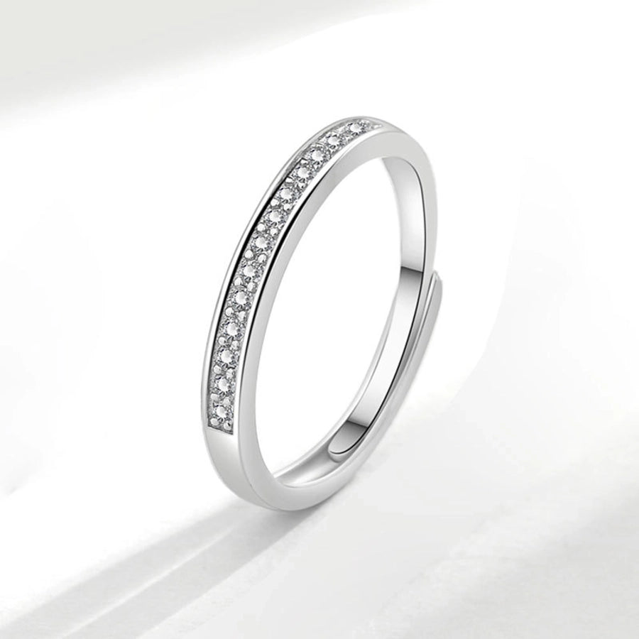 New cube sugar fall in love couple ring personality paper short love long men and women zircon open couple ring