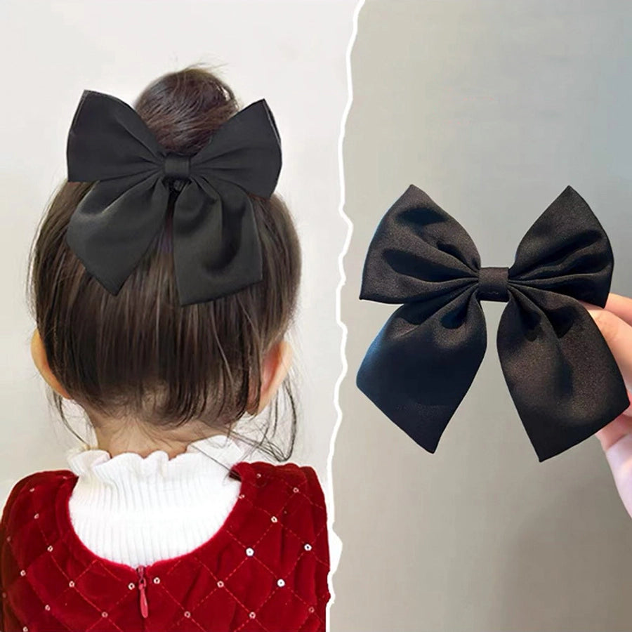 sweet bow knot cloth hair clip