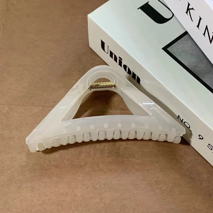 lady triangle arylic stoving varnish hair claws