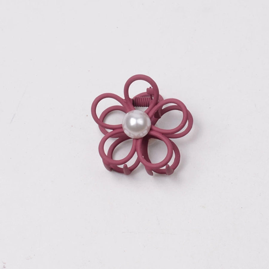 Women's Elegant Flower Alloy Plating Hair Claws