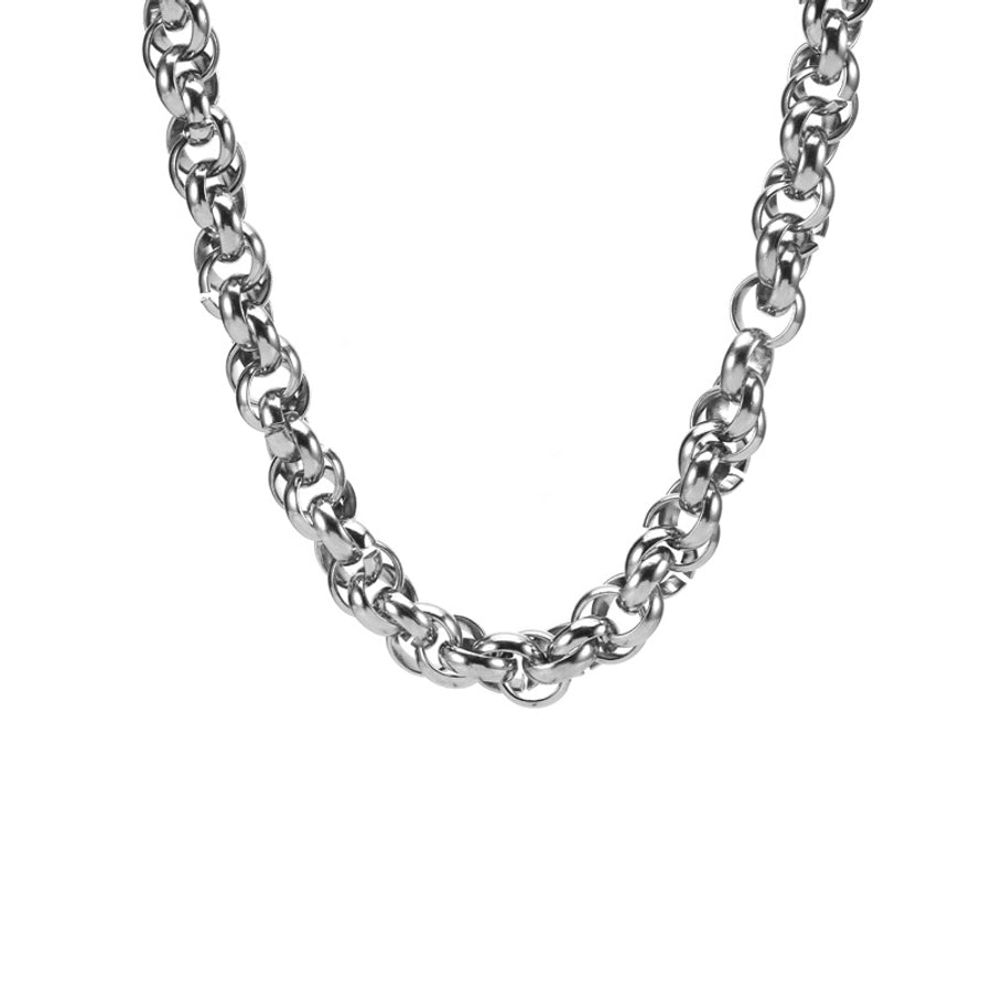 Jewelry Elegant Classic Style Geometric Titanium Steel Rhinestones 18K Gold Plated Inlay Jewelry Set