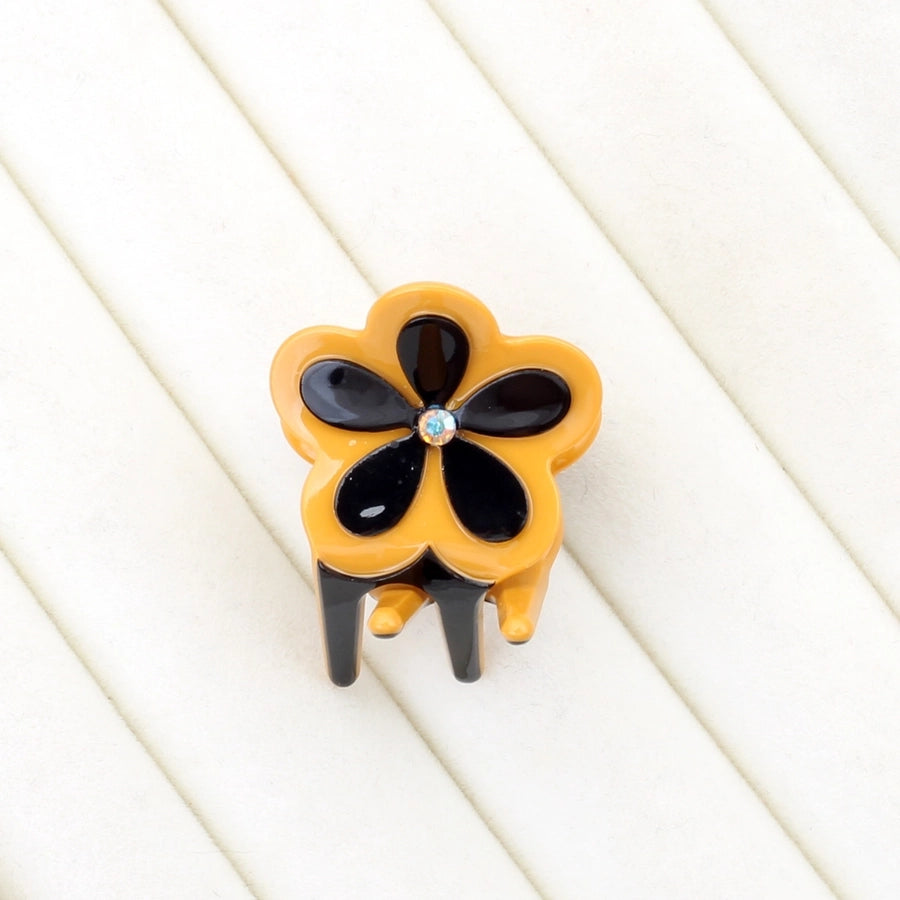 Women's Lady Floral Acetic acid sheets Hair Claws