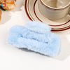 japanese style solid color plastic handmade hair claws 1 piece