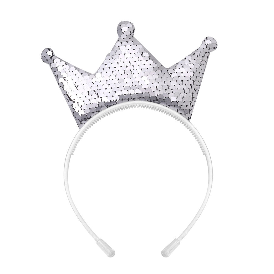 simple style crown plastic resin patchwork hair band