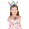 simple style crown plastic resin patchwork hair band