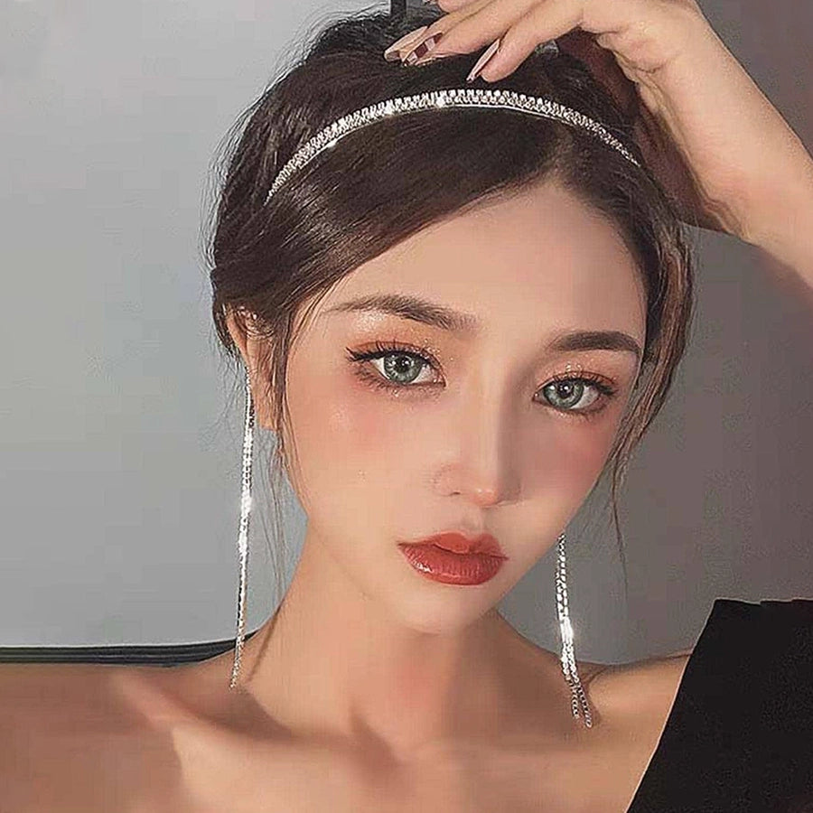 Vintage Style Classic Style Women's Geometric Alloy Rhinestone Hair Band