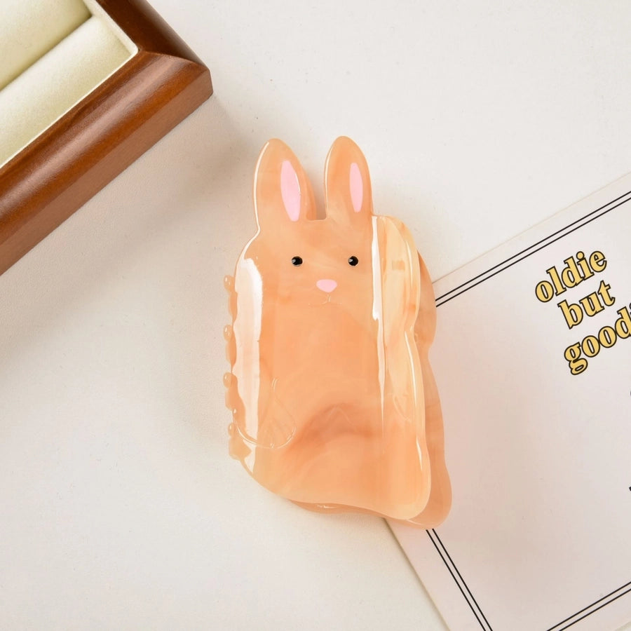 women's cute rabbit acetic acid sheets hair claws