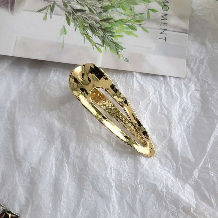Women's Casual Simple Style Geometric Alloy Plating Hair Clip