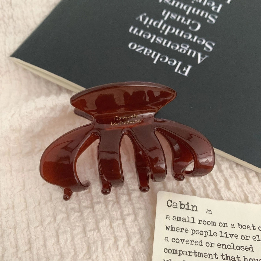 Women's Elegant Streetwear Geometric Acetic acid sheets Hair Claws