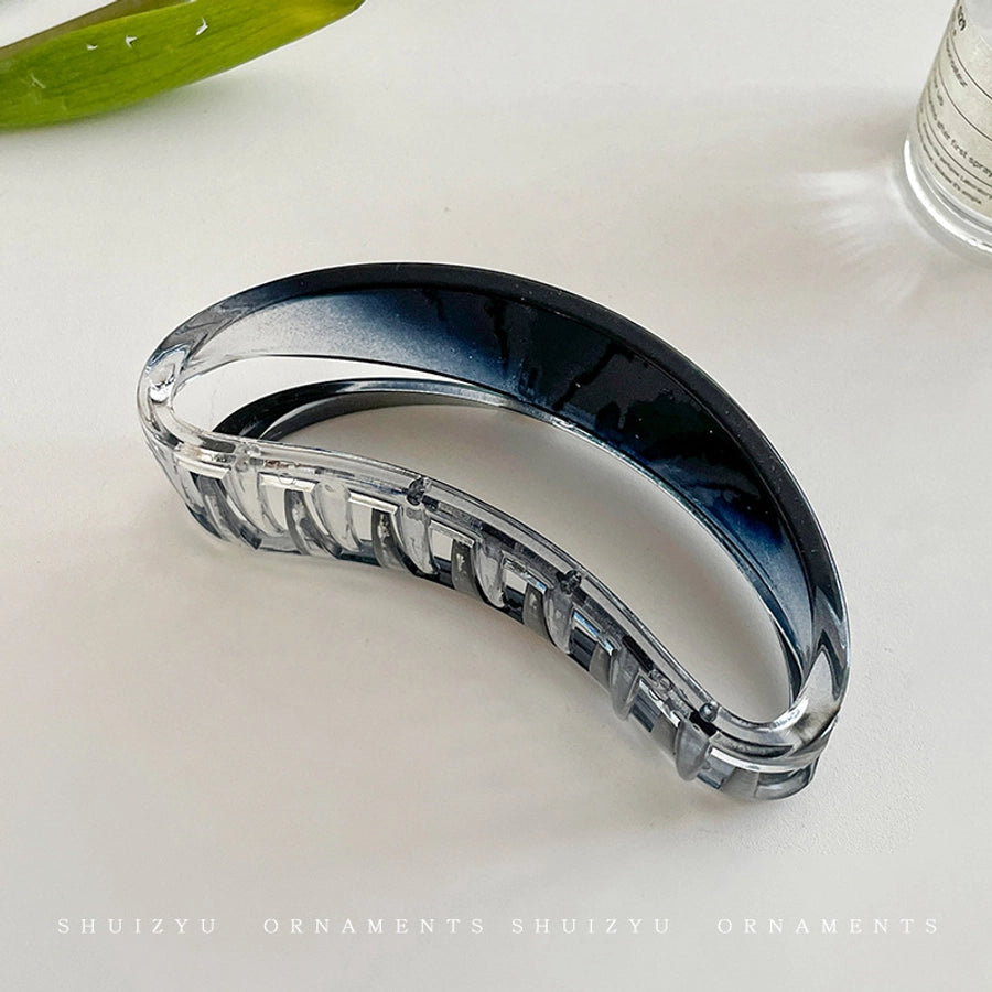 Casual Simple Style Heart Shape Bow Knot Arylic Alloy Hair Claws 1 Piece