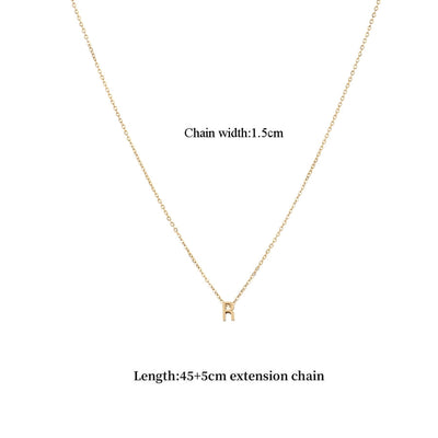 Jewelry Casual Classic Style Letter 201 Stainless Steel 304 Stainless Steel Pendant Necklace