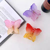 Women's Sweet Simple Style Butterfly Arylic Hair Claws