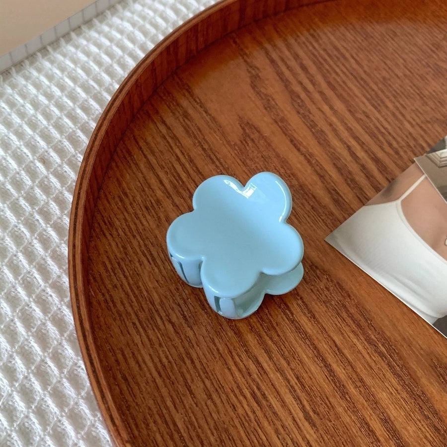 simple style geometric artificial pearl handmade hair claws 1 piece