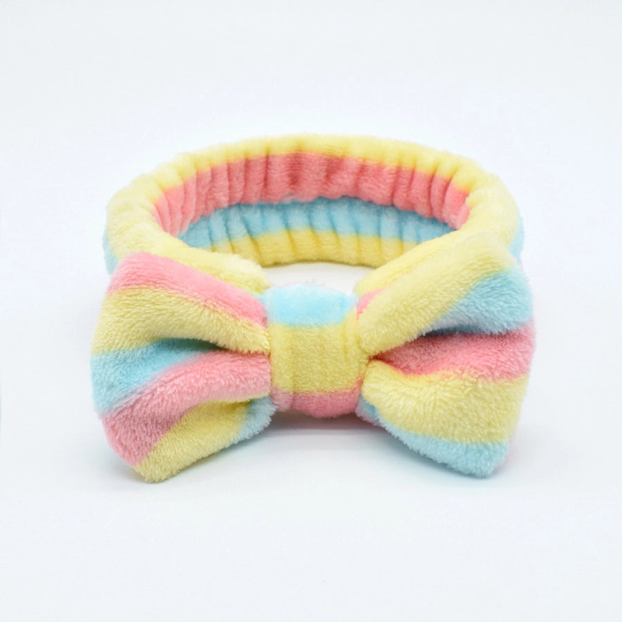 simple style classic style color block cloth printing hair band