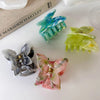 Women's Fairy Style Elegant Romantic Butterfly Arylic Hair Claws