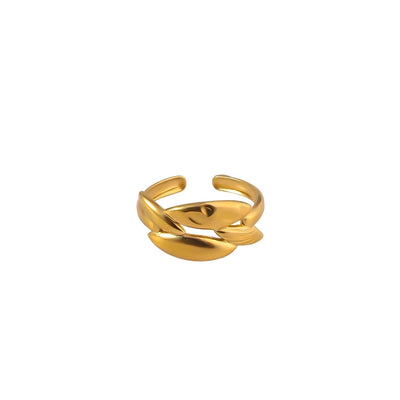 Jewelry Vintage Style Classic Style Geometric Titanium Steel Open Rings