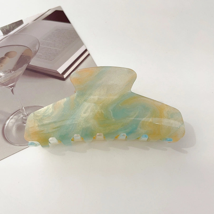 Women's Simple Style Classic Style Color Block Arylic Hair Claws