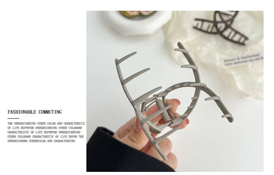 simple style geometric alloy stoving varnish hair claws