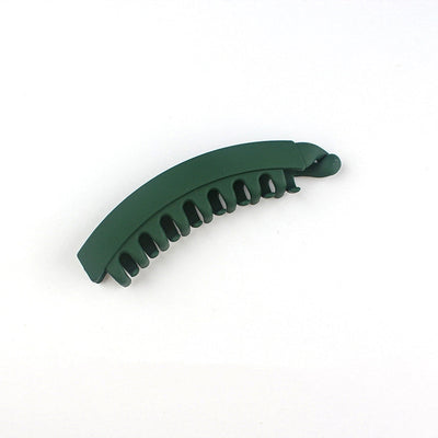 fashion geometric solid color arylic hair clip 1 piece