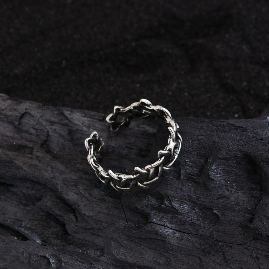 Copper Hexagram Open Rings