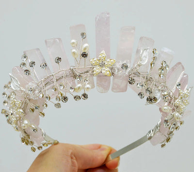 Women's Simple Style Classic Style Color Block Alloy Inlay Crystal Rhinestones Hair Band
