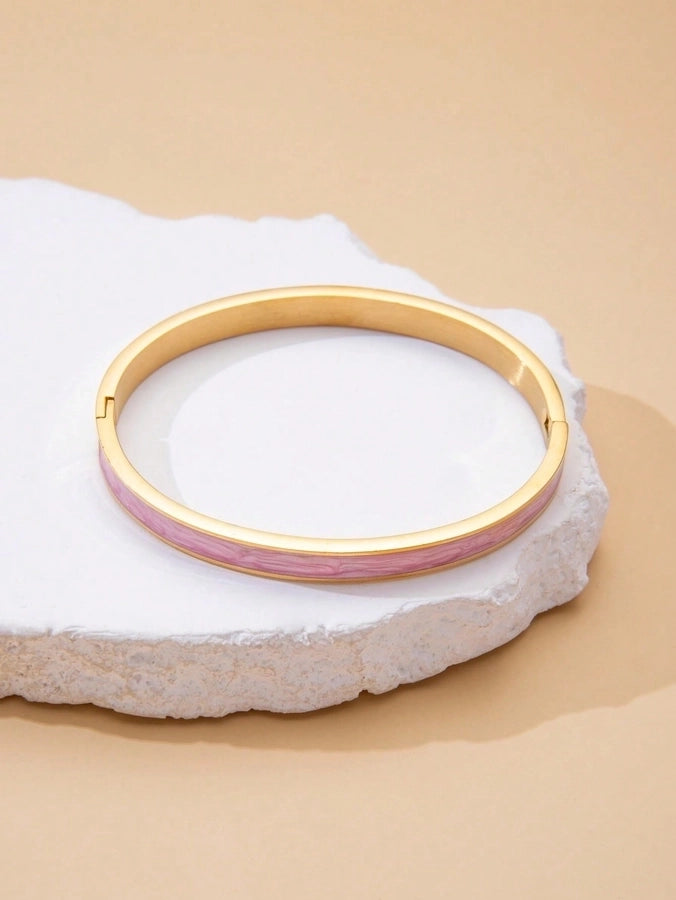 Casual Business Simple Style Geometric 304 Stainless Steel  Bangle