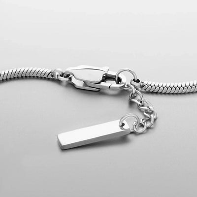 Hip-Hop Simple Style Geometric 304 Stainless Steel 18K Gold Plated White Gold Plated Bracelets In Bulk