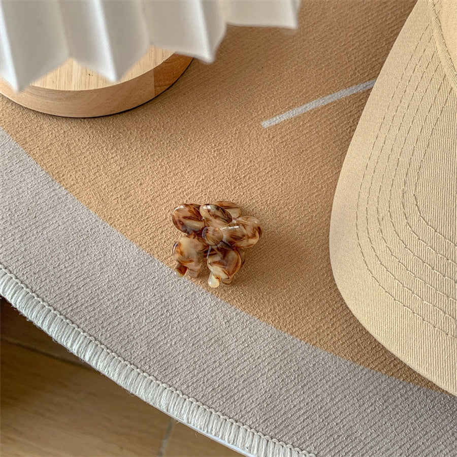 Women's Sweet Simple Style Flower Acetic acid sheets Hair Claws