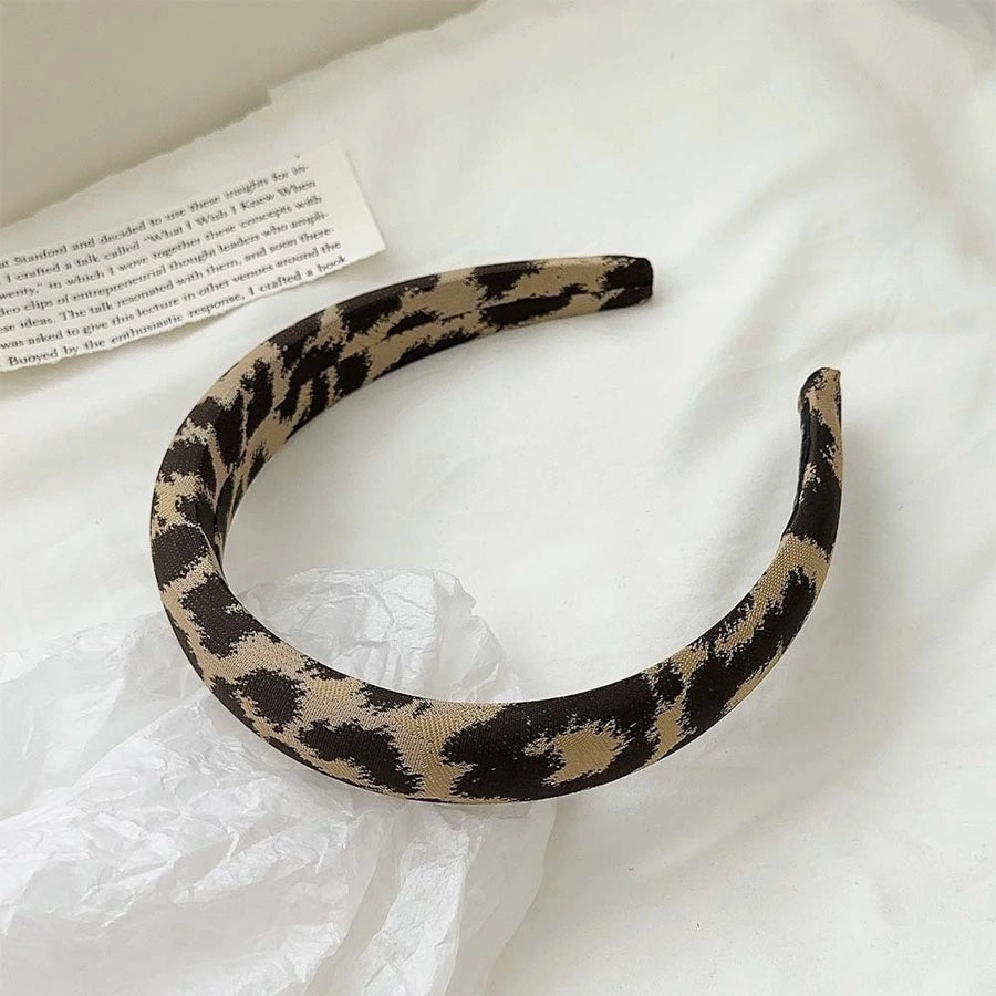 Sweet Streetwear Women's Leopard Cloth Hair Band
