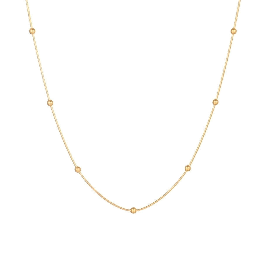 Jewelry Casual Lady Simple Style Geometric 316 Stainless Steel  Plating Necklace