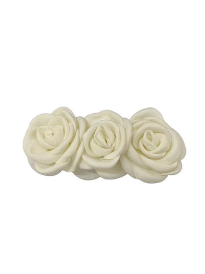sweet flower cloth epoxy hair clip hair tie 1 piece