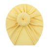 fashion solid color pom poms baby clothes