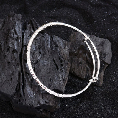 Copper Geometric Bangle